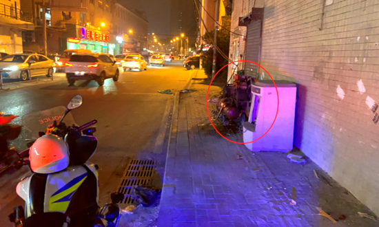 空压机气管街头爆炸!巡警当机立断……